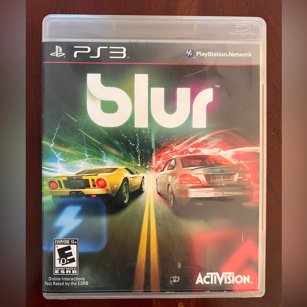 EUC PS3 game BLUR